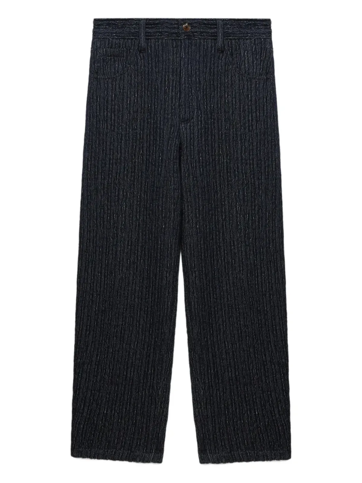 Séfr wide-leg trousers - Blue - 画像1