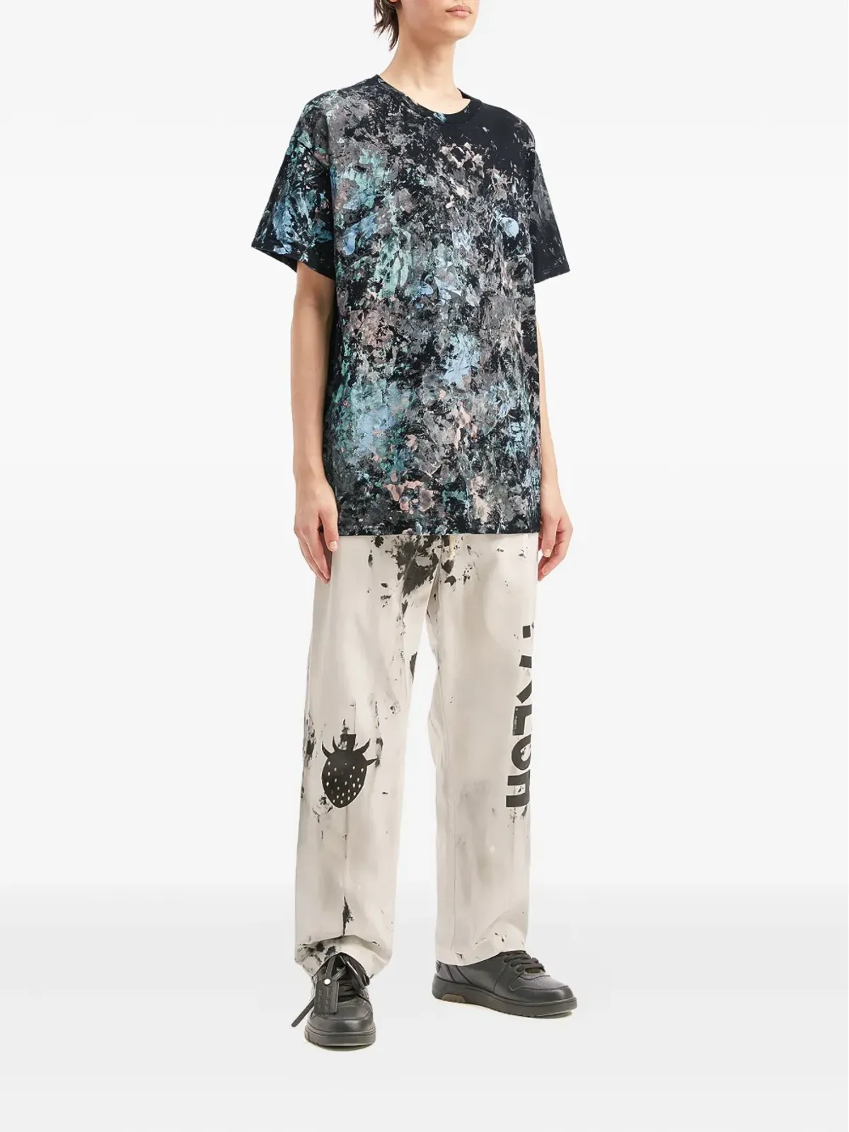 WESTFALL ラウンドネック プリントTシャツ - 画像2