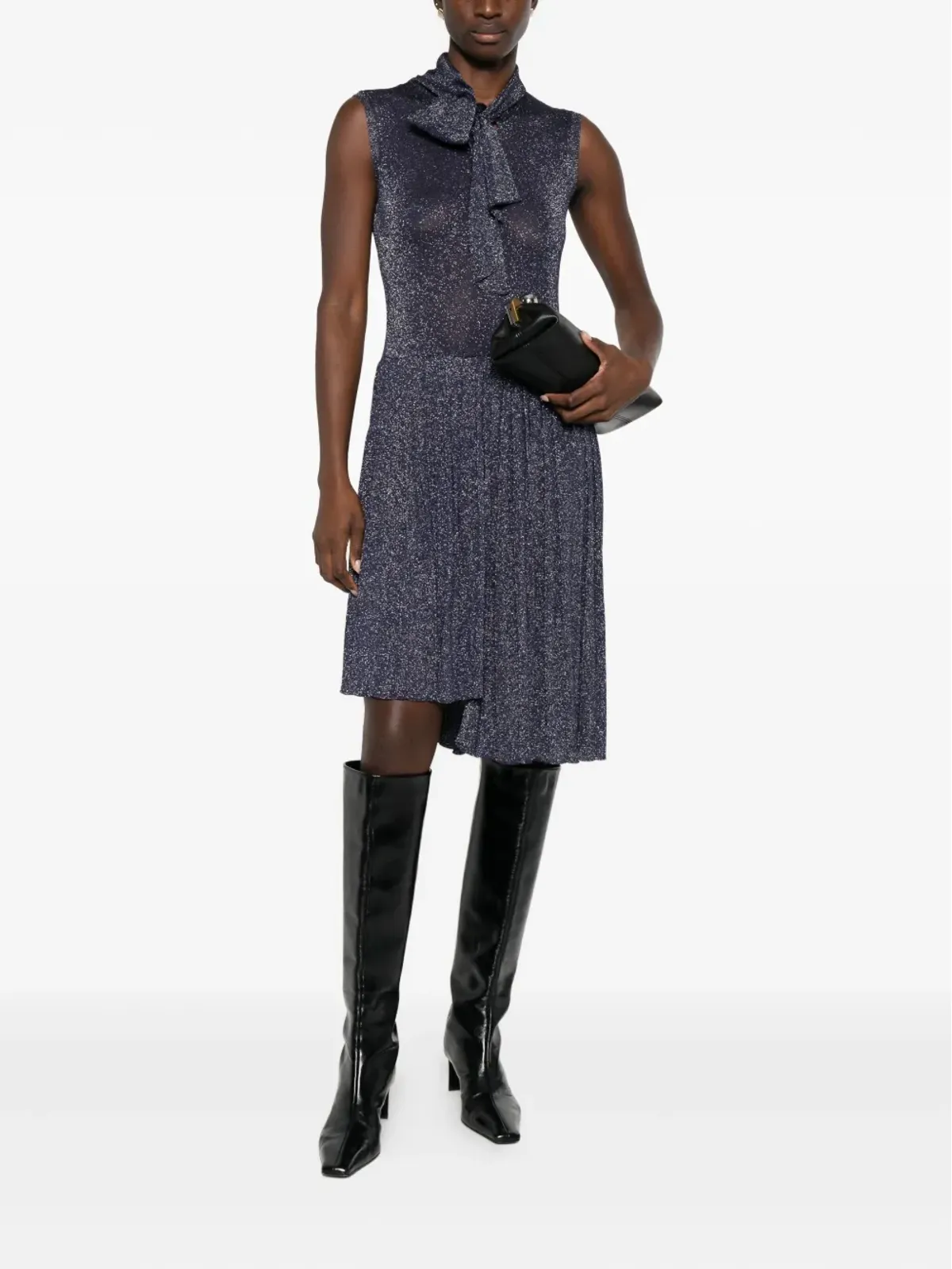 John Galliano ビンテージ プリーツドレス - 画像2