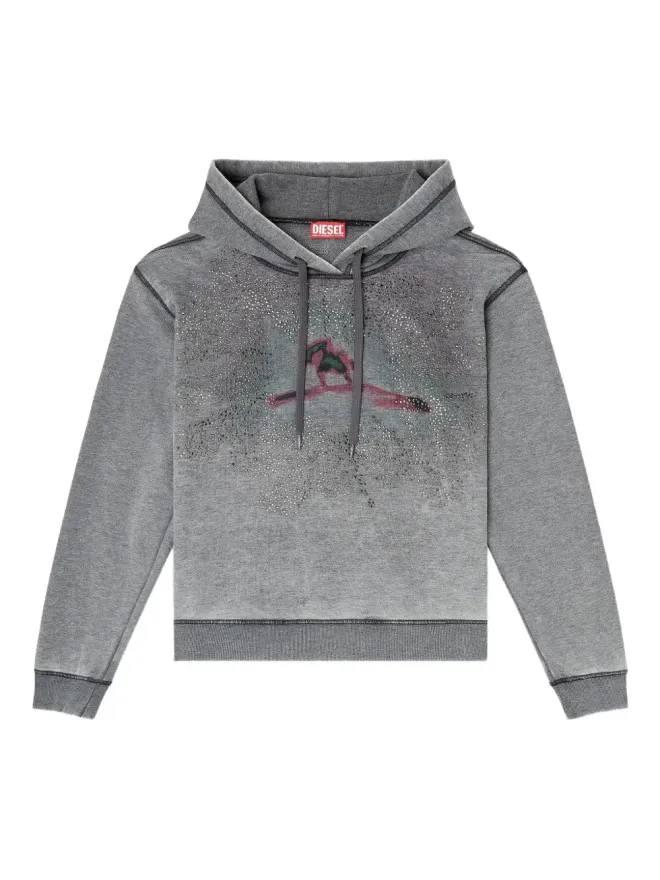 Diesel Diesel グラフィックフード付きセーターの商品画像