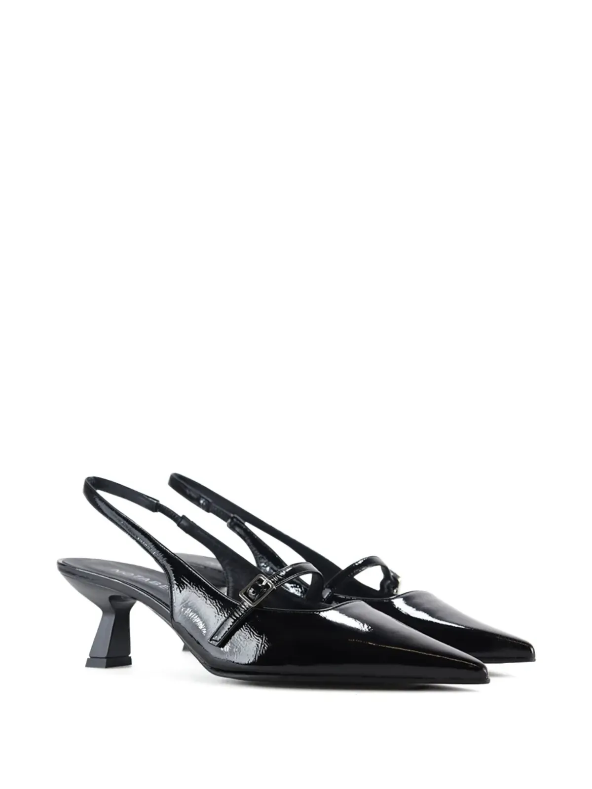 Notabene Eline buckle-strap pumps - Black - 画像2