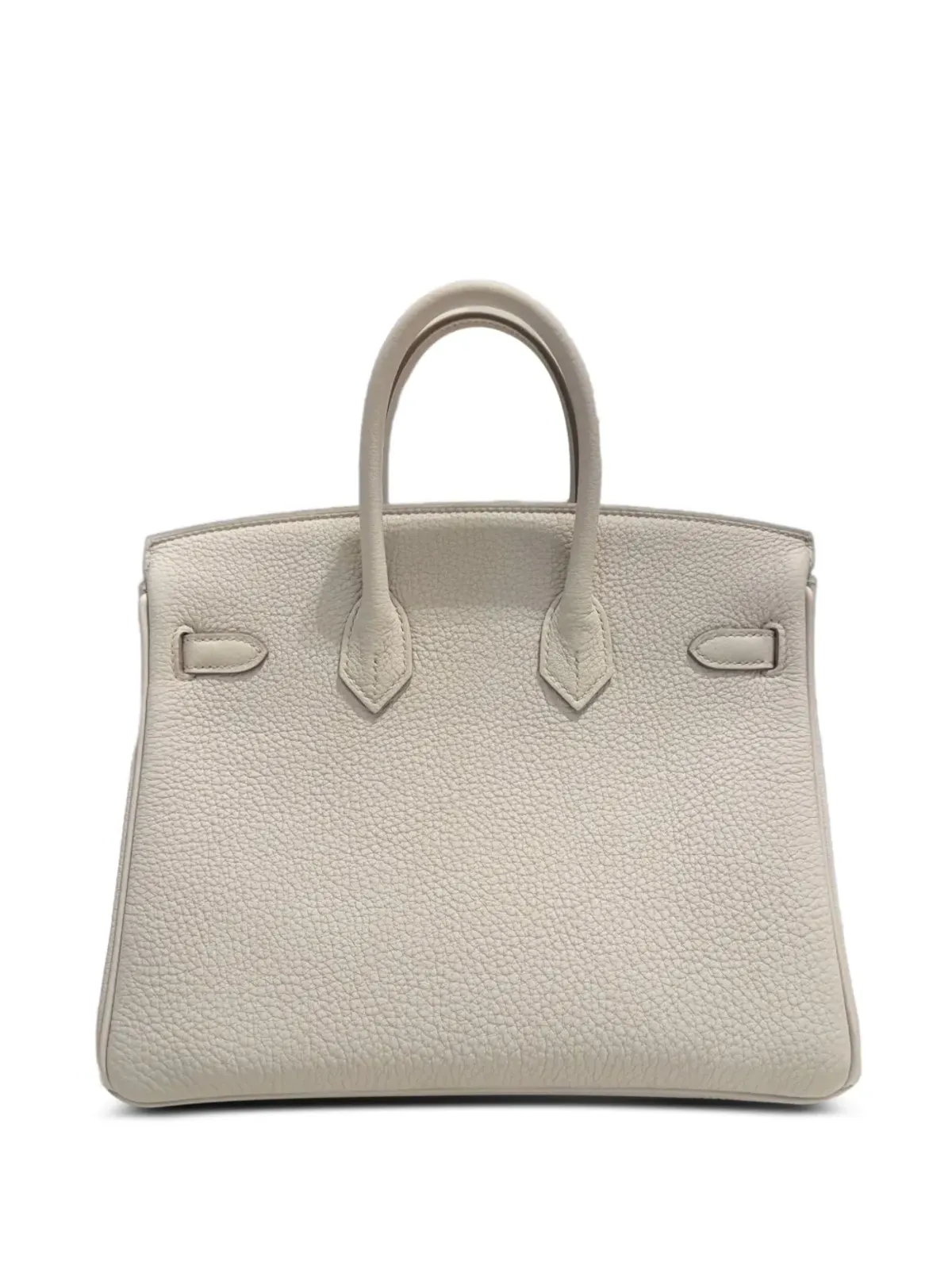 Hermès Pre-Owned Birkin 25 トゴ レザー パラジウム金具 ハンドバッグ 2024年 ニュートラルカラー - 画像3