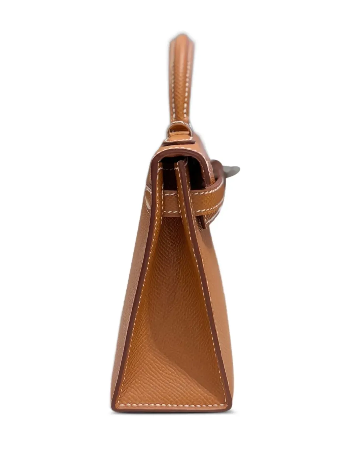 Hermès ビンテージ ミニ Kelly Sellier 20 エプソム レザー パラジウム金具 ハンドバッグ - 画像2