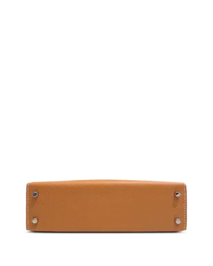 Hermès ビンテージ ミニ Kelly Sellier 20 エプソム レザー パラジウム金具 ハンドバッグ - サムネイル4
