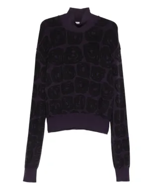 Alaïa Pre-Owned 1990年代 ウール ロールネック セーター - サムネイル1