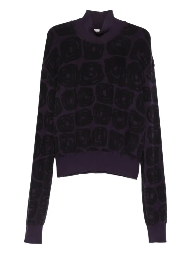 Alaïa Pre-Owned Alaïa Pre-Owned 1990年代 ウール ロールネック セーターの商品画像