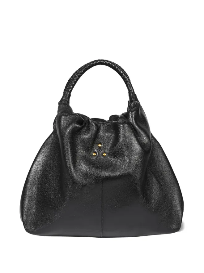 Jérôme Dreyfuss Jérôme Dreyfuss Gordi M 編み込みハンドル トートバッグ - ブラックの商品画像