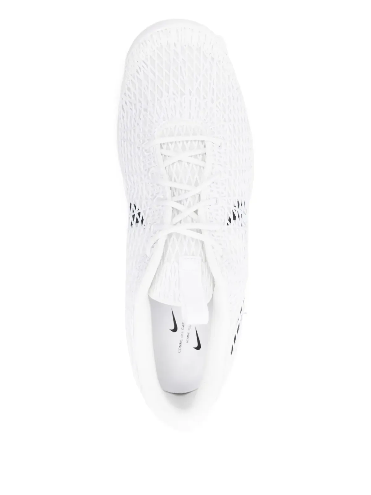 Nike x Comme des Garçons メッシュパネルドスニーカー - 画像4