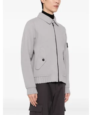 Stone Island フェルテッドウールジャケット グレー - サムネイル3