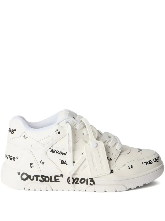 OFF-WHITE Off-White quotation leather out of office trainersの商品画像