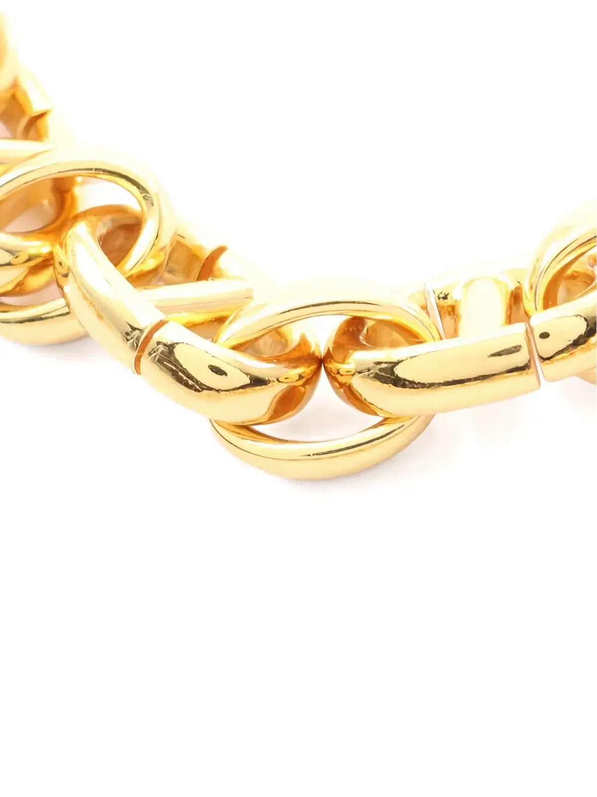 Christian Dior ビンテージ 2000年代 Karo chain belt - ゴールド - 画像2