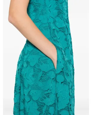 Talbot Runhof レース半袖ドレス - サムネイル5