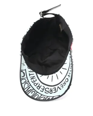 Bvlgari Pre-Owned オノマトペプリント シルクキャップ - サムネイル3