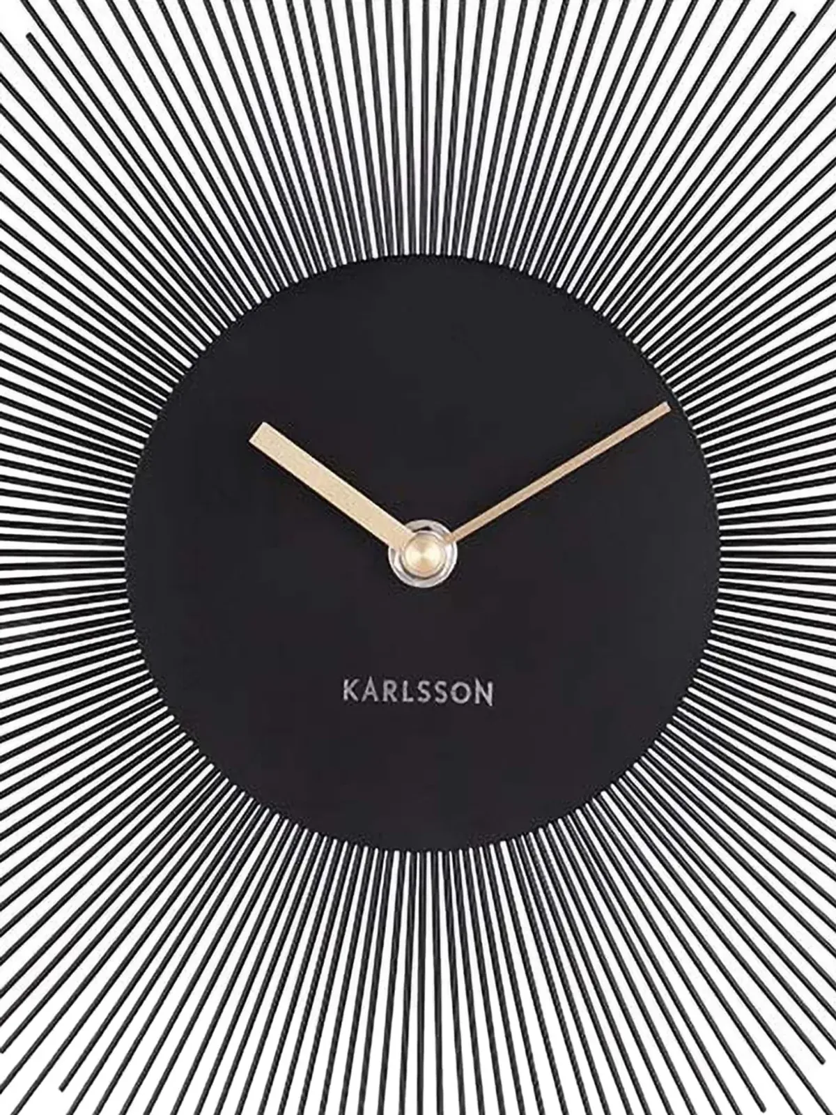 Karlsson 牡丹の壁掛け時計 - 画像2