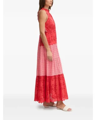 Pedro Del Hierro ノースリーブ マキシドレス レッド - サムネイル3