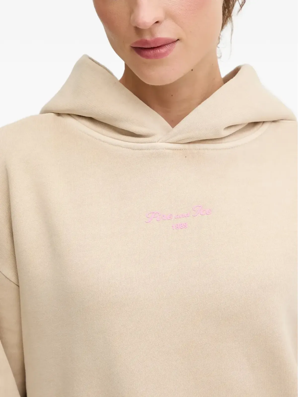 BOGNER FIRE+ICE Sibel logo hoodie - Neutrals - 画像4