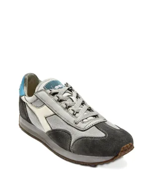 Diadora Equipe lace-up panelled sneakers - グレー - サムネイル2