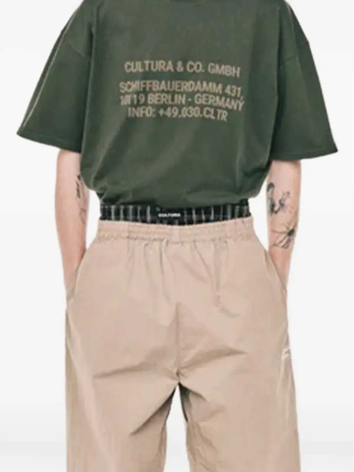 CULTURA ラウンドネックTシャツ - 画像2