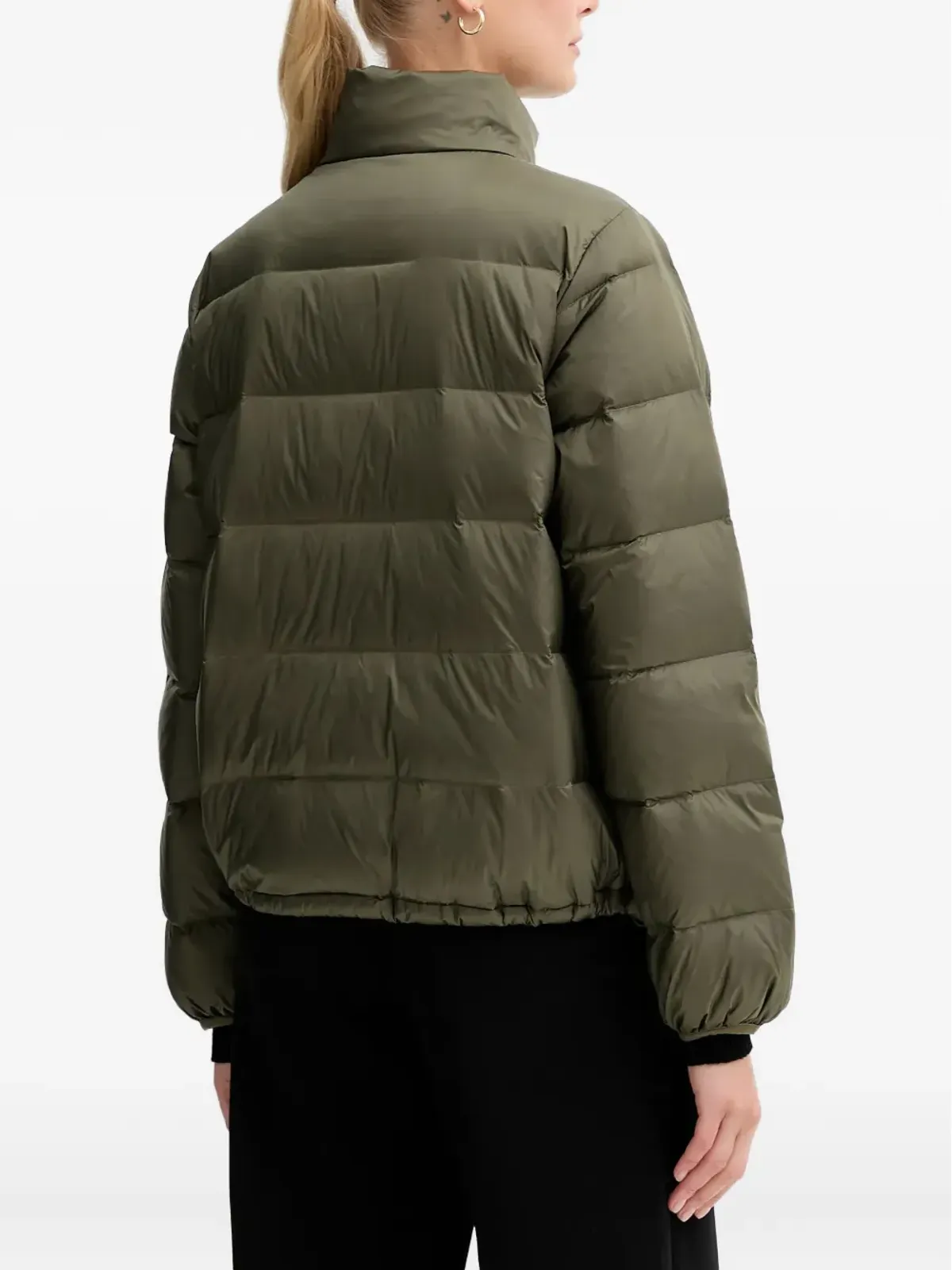 ビンテージ Levi's ウィラ ダウンパッケージ キルティング ジップジャケット - グリーン - 画像4