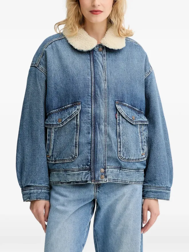 LEVI'S Levi's ポケット付きデニムジャケット - ブルーの商品画像