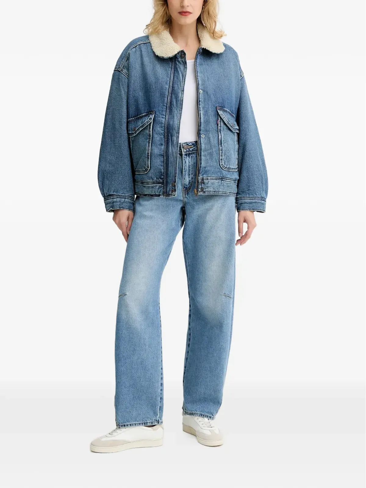 Levi's ポケット付きデニムジャケット - ブルー - 画像2