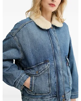Levi's ポケット付きデニムジャケット - ブルー - サムネイル4