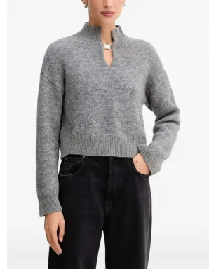 SIMONA CORSELLINI モックネック装飾セーター - サムネイル1