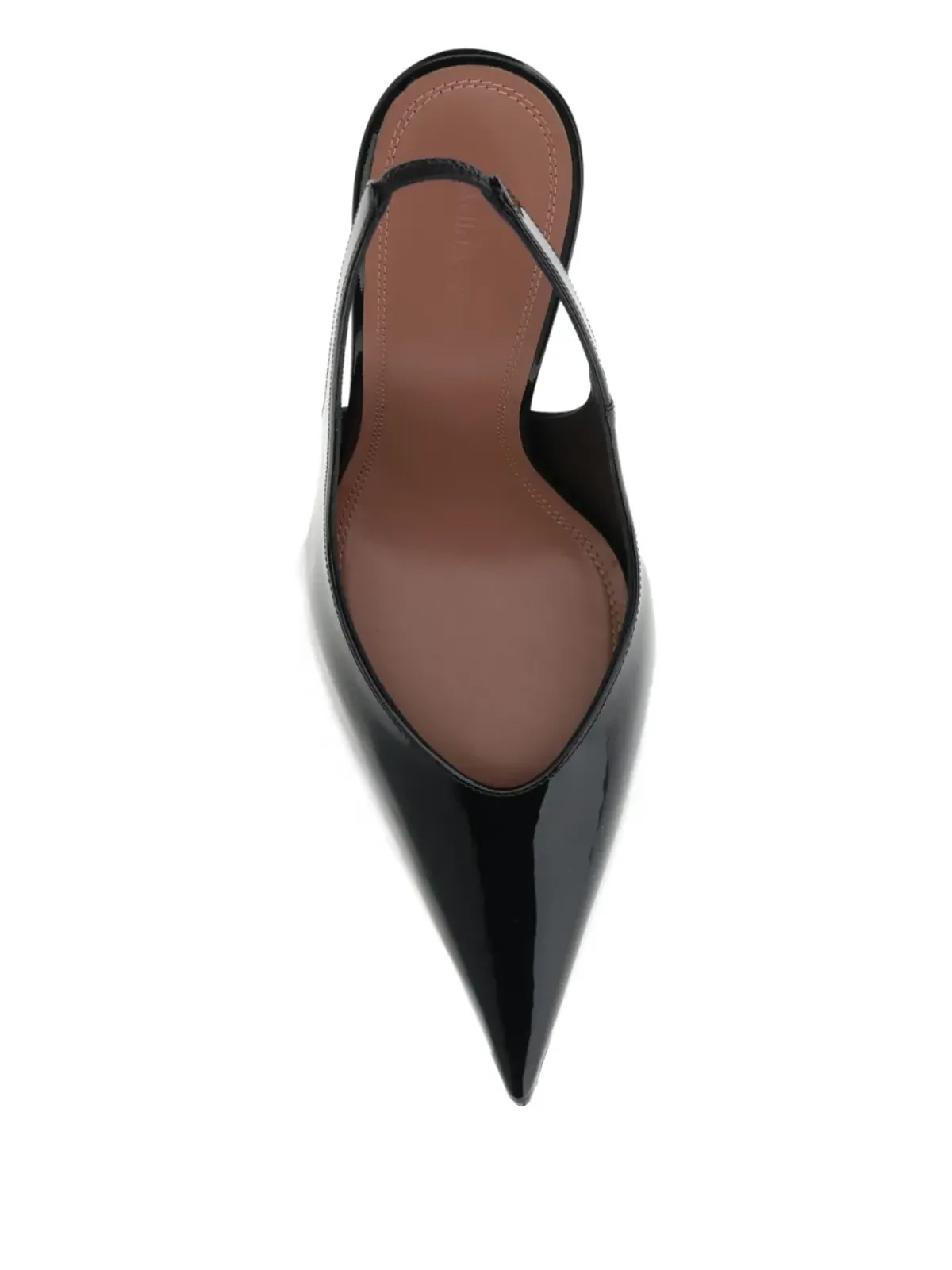 Amina Muaddi 105mm Anok Sling slingback ポインテッドトゥ パンプス - 画像3
