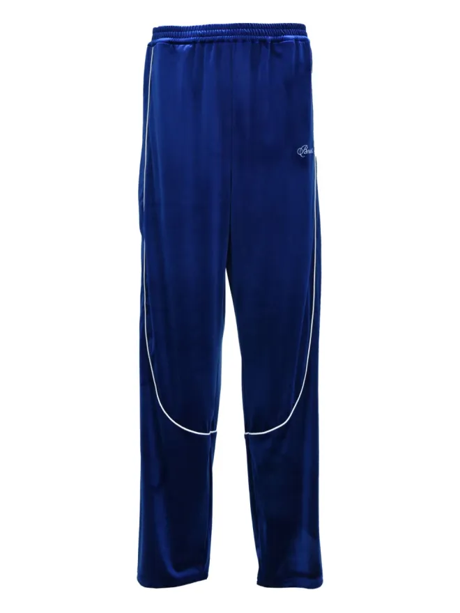 BREATH BREATH Script logo piping track pants - Blueの商品画像