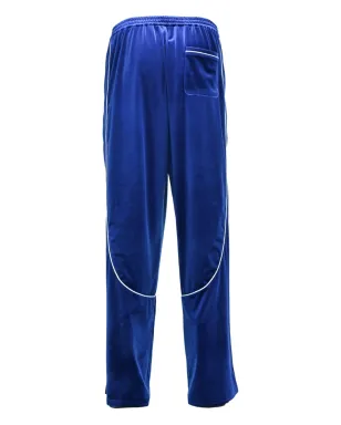 BREATH Script logo piping track pants - Blue - サムネイル2