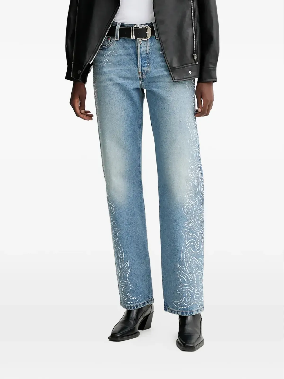 Levi's 501® 90年代 装飾ジーンズ - ブルー - 画像2
