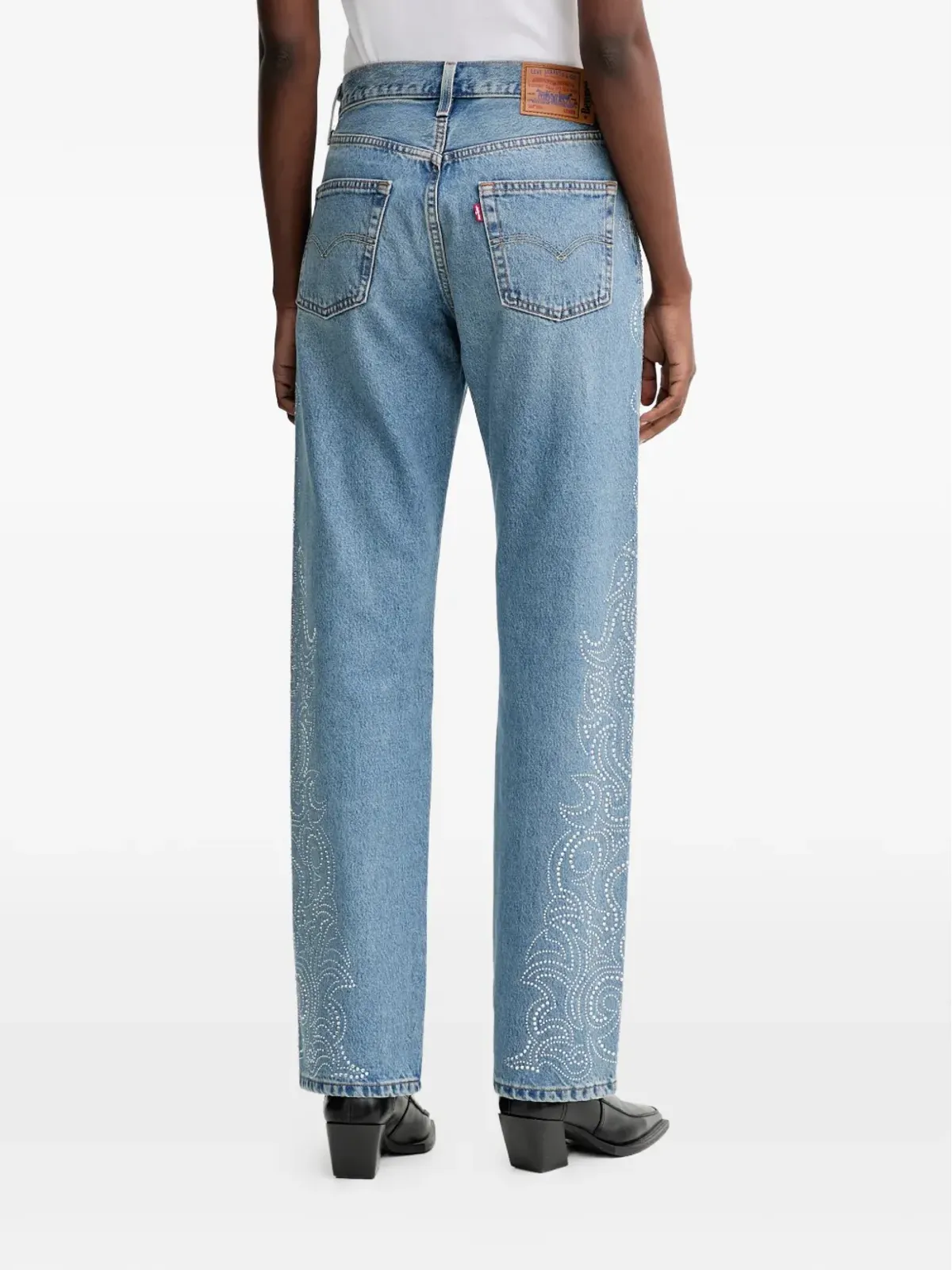 Levi's 501® 90年代 装飾ジーンズ - ブルー - 画像3