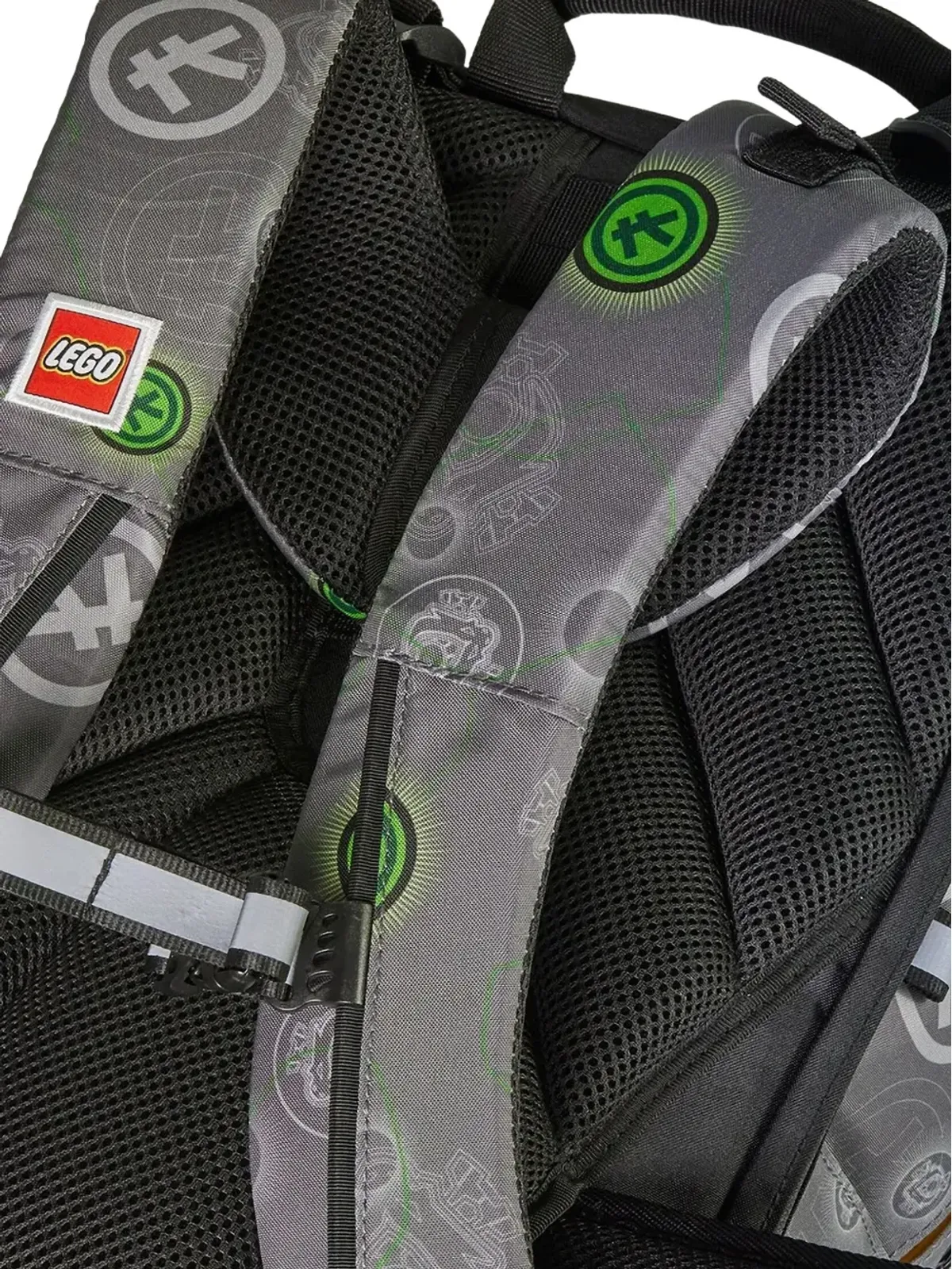 Lego Ninjagoプリント ジップバックパック - 画像4