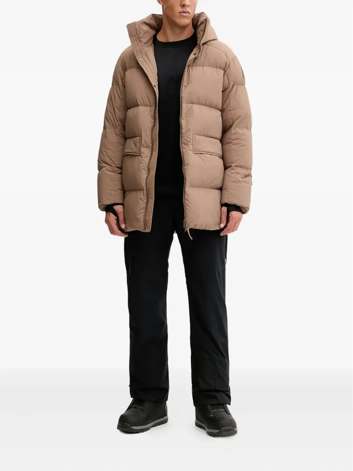 BOGNER FIRE+ICE Yaron フード付きキルティングジャケット - 画像2