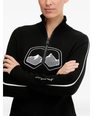BOGNER FIRE+ICE Azra ハーフジップ グラフィック ニットウェア - サムネイル3