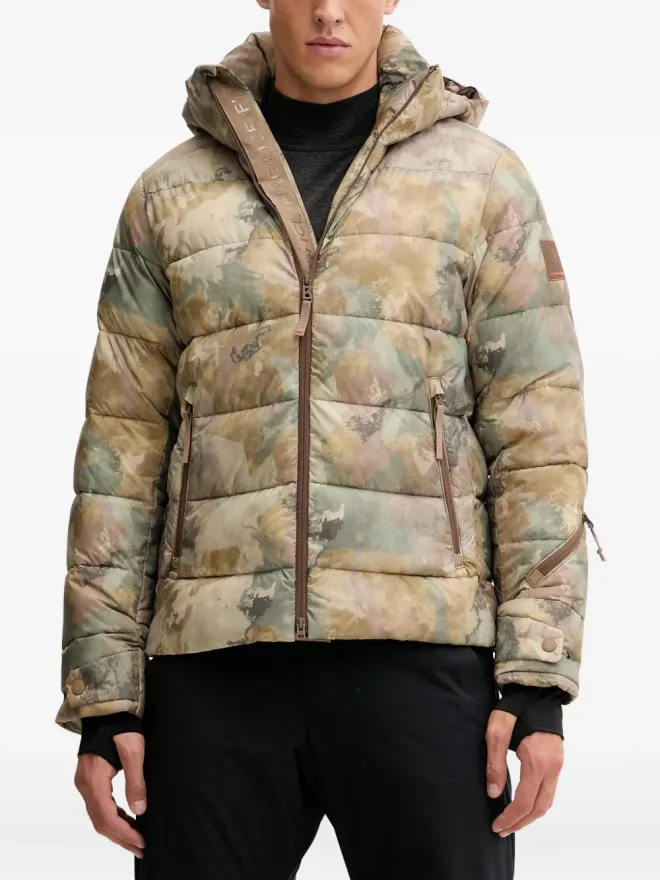 Bogner Fire + Ice BOGNER FIRE+ICE カモフラージュ柄フーデッドスキージャケットの商品画像