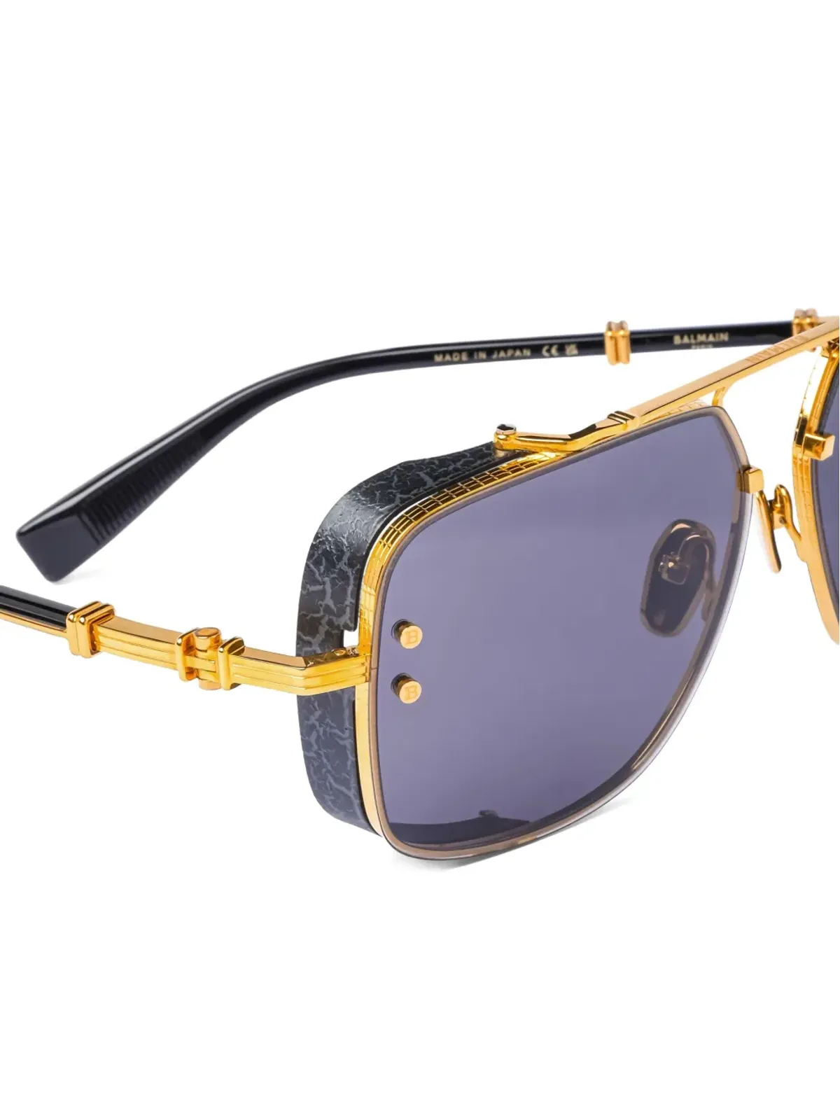 Balmain Eyewear Legend geometric-frame sunglasses - 画像3