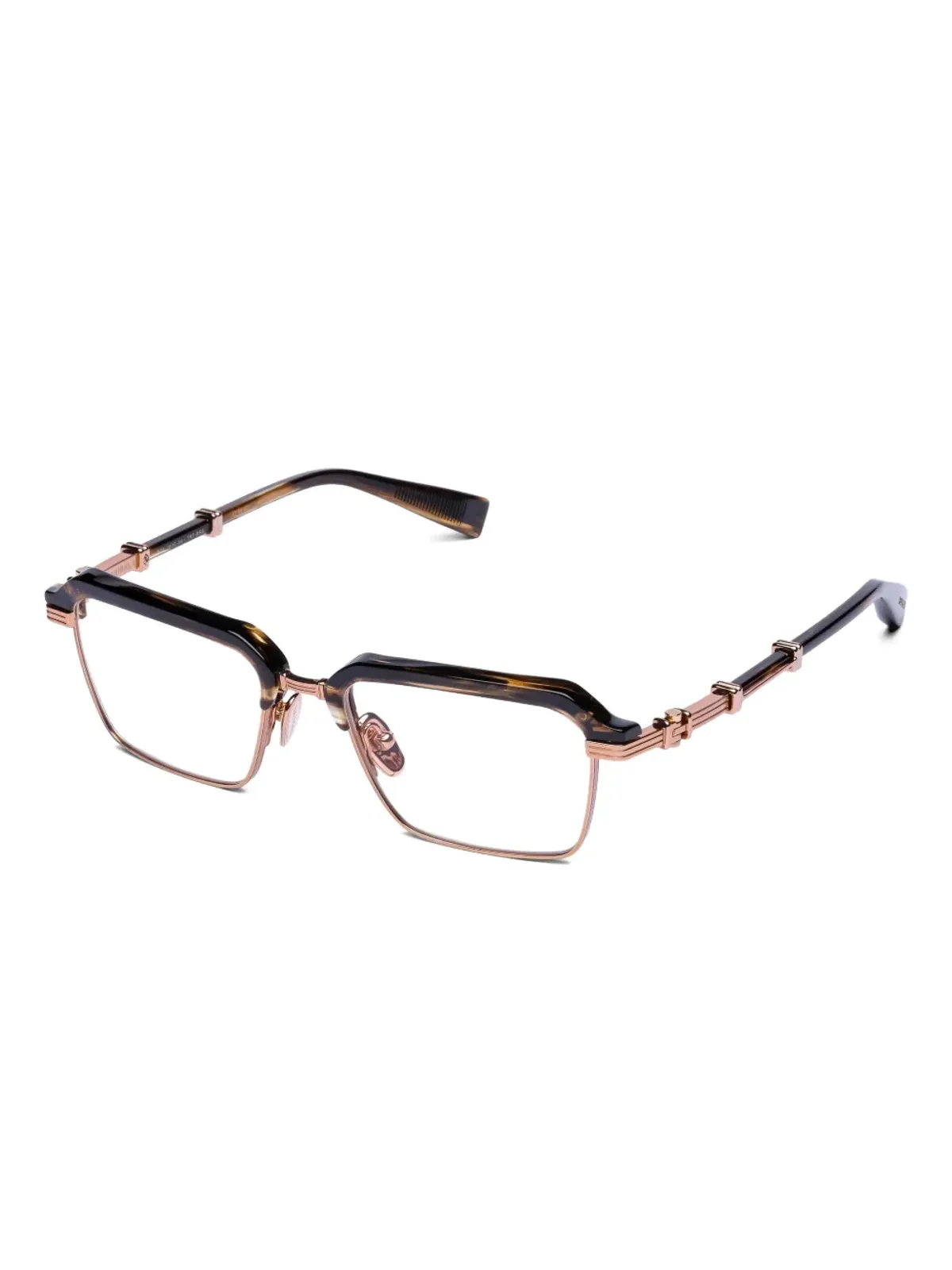Balmain Eyewear ボウラインフレーム眼鏡 - 画像2