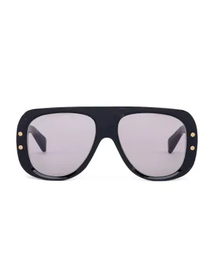 Balmain Eyewear Pulse パイロットフレーム サングラス - サムネイル1