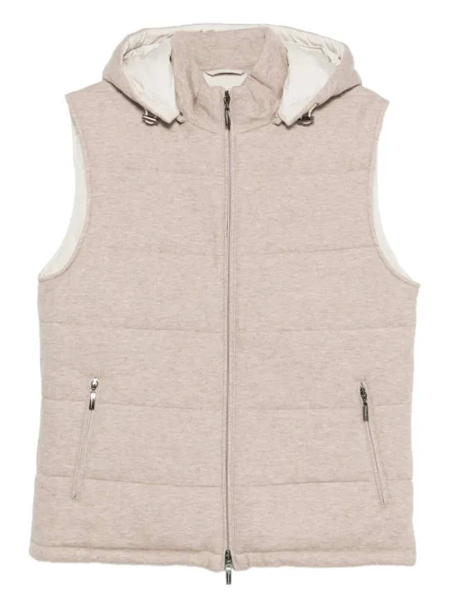 Doriani Cashmere Doriani Cashmere ジップファスナー付きベストの商品画像