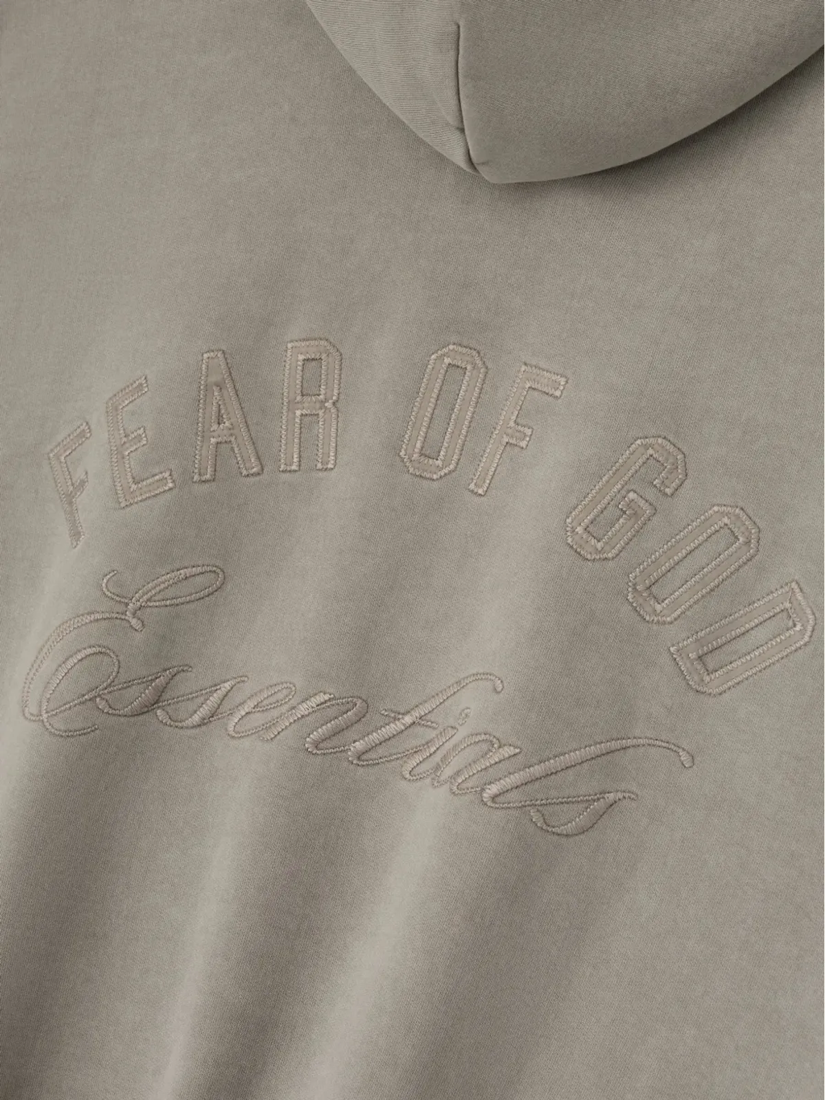 FEAR OF GOD ESSENTIALS クラシック刺繍フーディ - 画像3