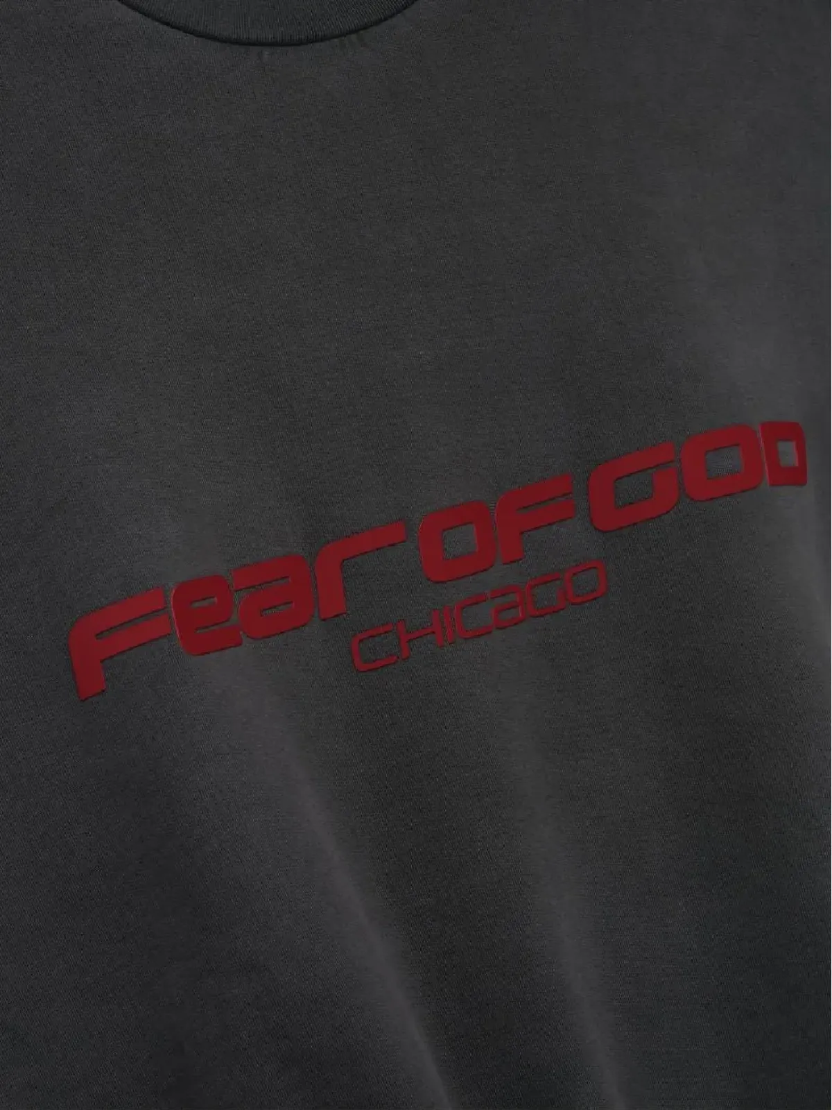FEAR OF GOD ESSENTIALS Chicago ロゴ クルーネック スウェットシャツ - グレー - 画像3