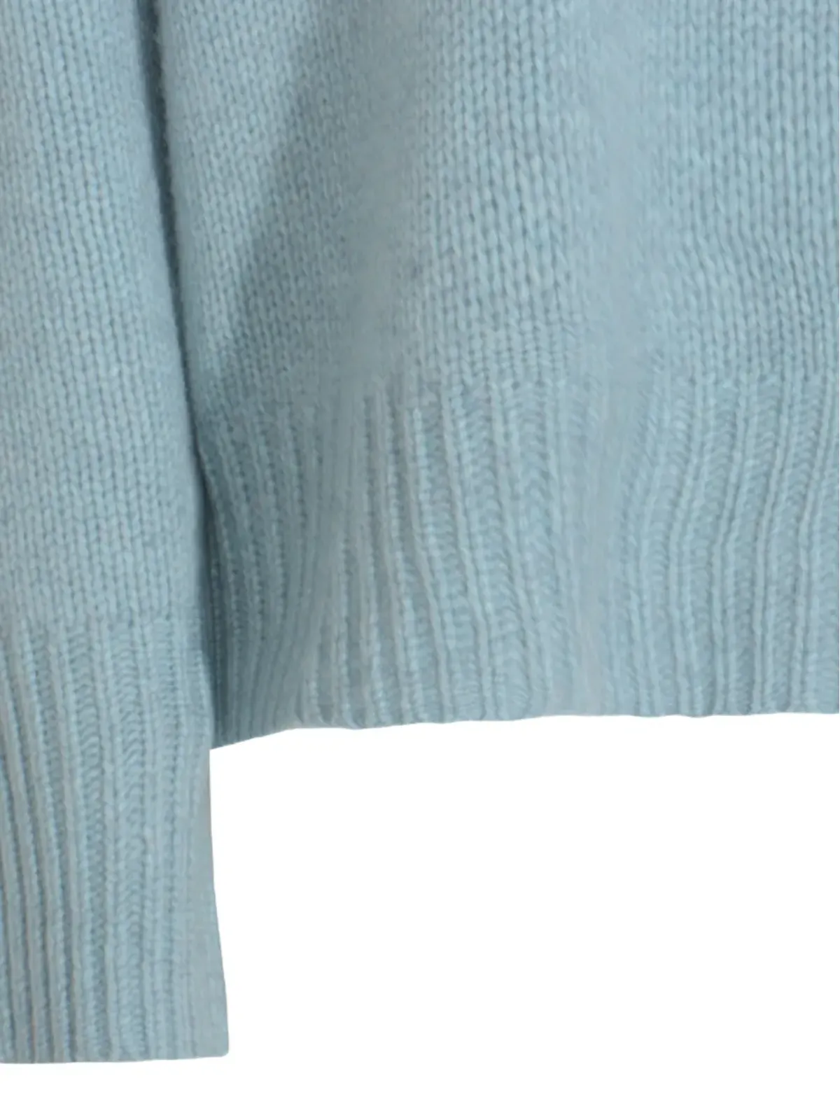 Not Shy リブ編みニットセーター - 画像3