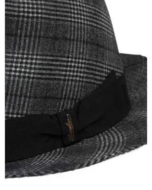 Borsalino チェックリボン柄フェドラハット - サムネイル5
