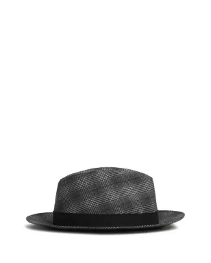 Borsalino チェックリボン柄フェドラハット - サムネイル2