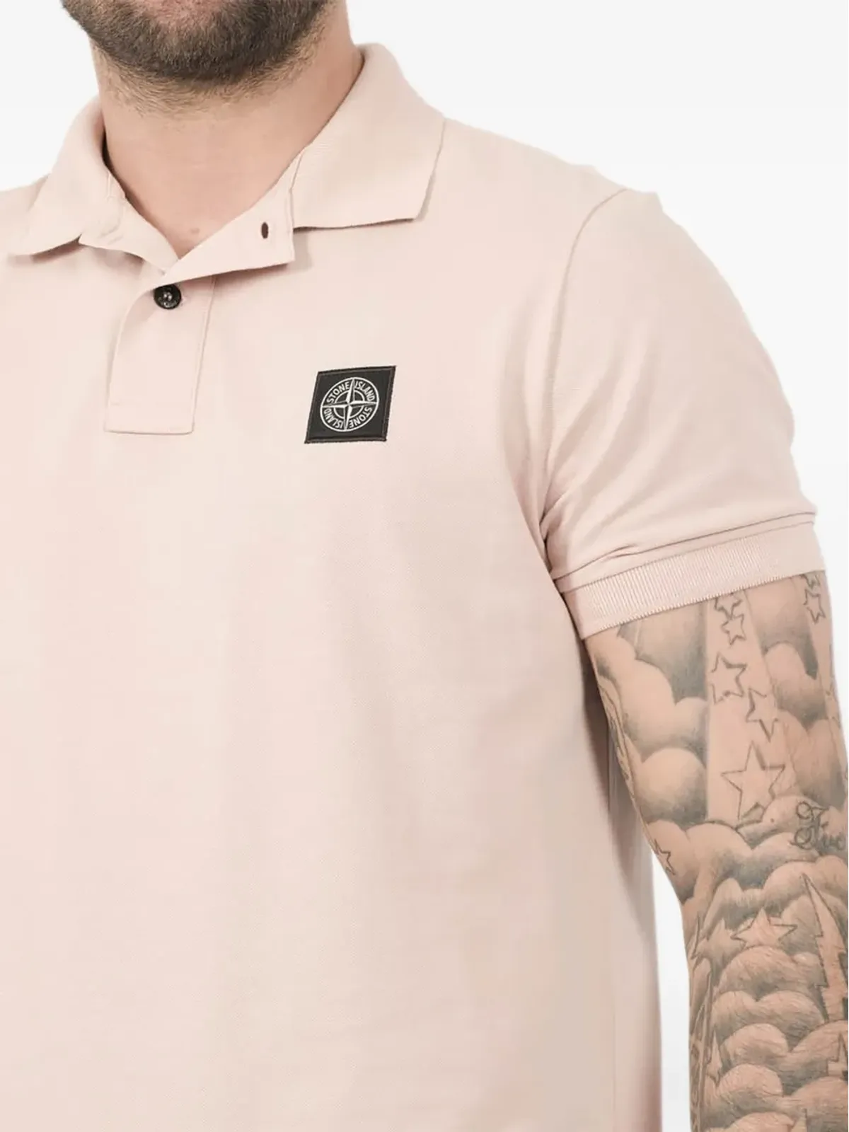 Stone Island チェストパッチ ポロシャツ - 画像2
