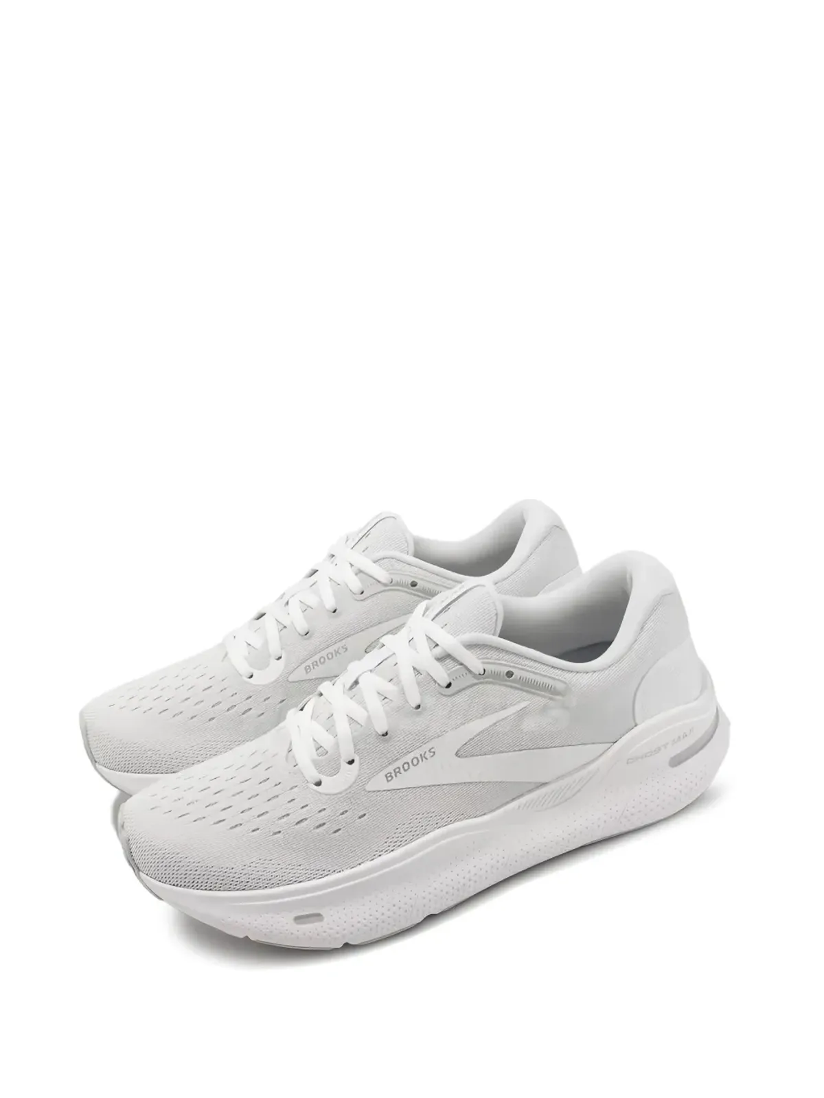 BROOKS Ghost Max ホワイトオイスター スニーカー - 画像2