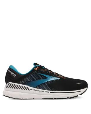 BROOKS アドレナリン GTS 22 ブラック/ブルー スニーカー - サムネイル1