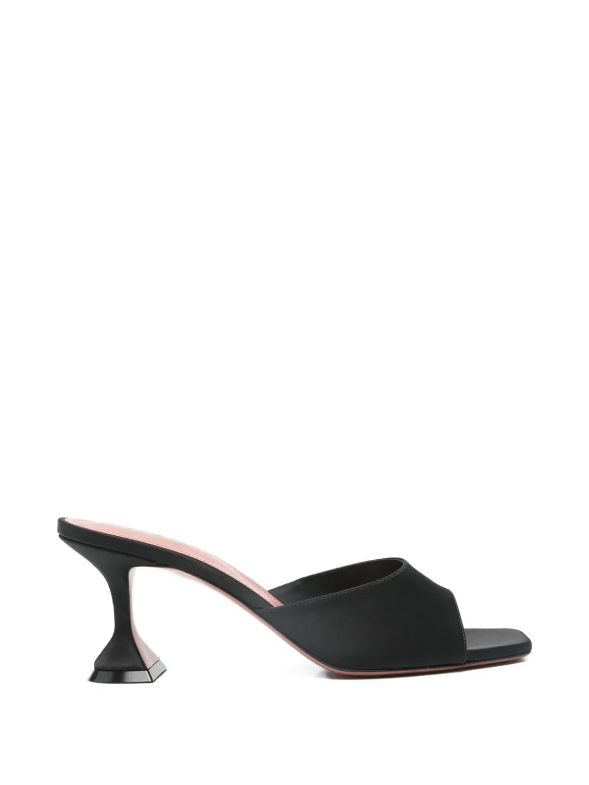 Amina Muaddi Lupita square-toe sandals - Black - 画像1