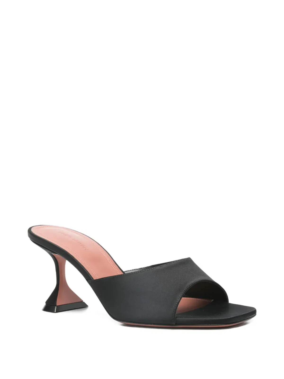 Amina Muaddi Lupita square-toe sandals - Black - 画像2